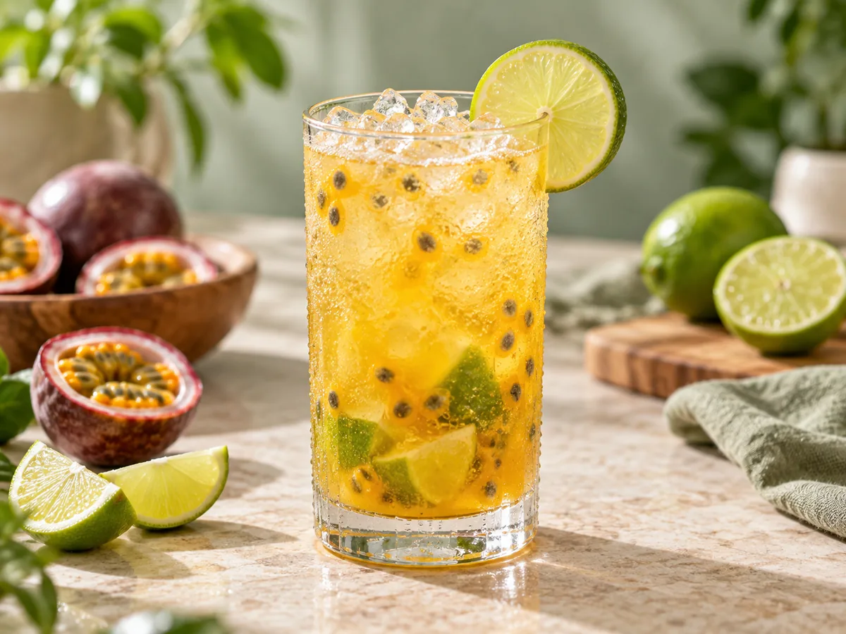 Ipanema Passion Fruit Mocktail