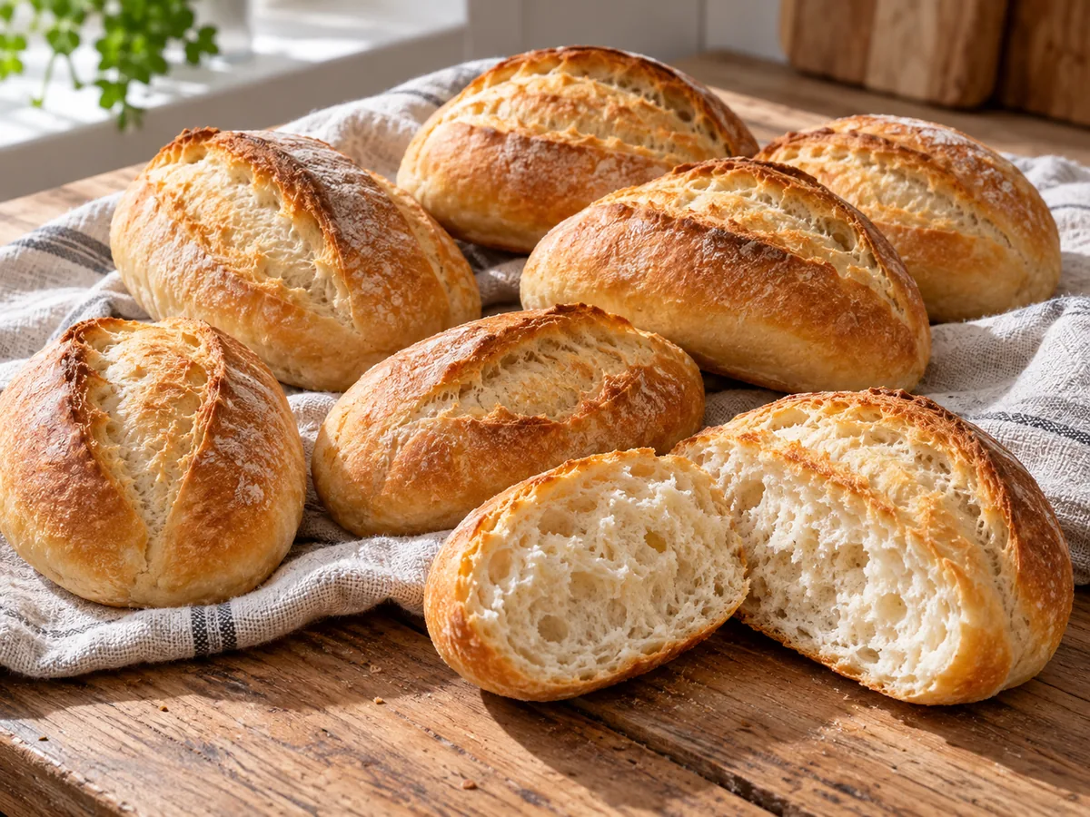 Wheat rolls